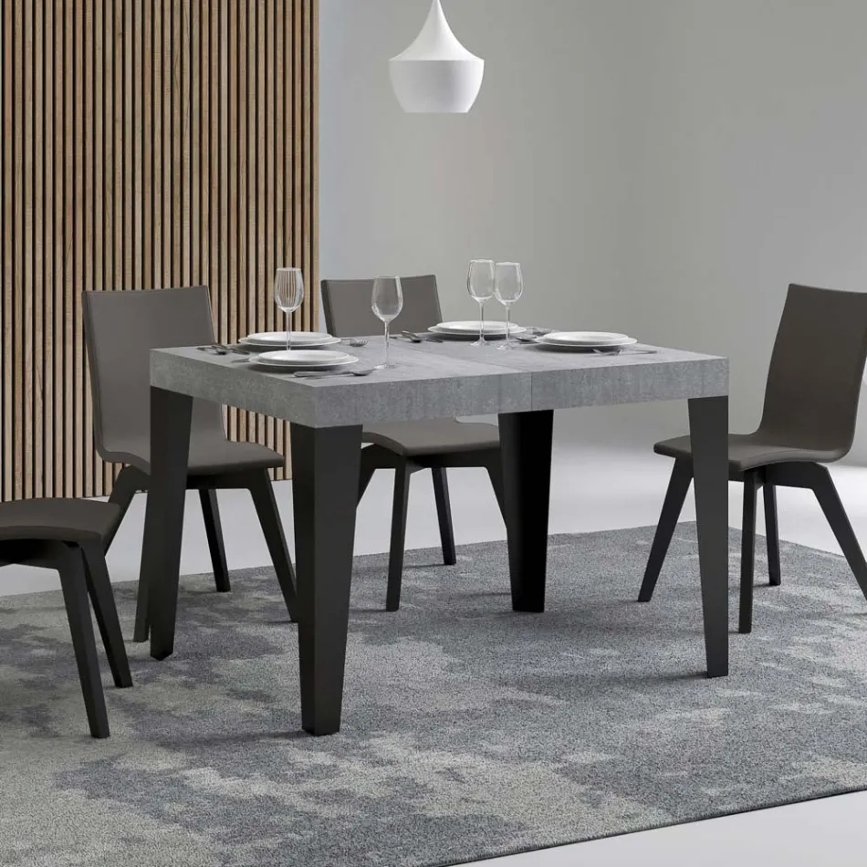 Extendable table to 284 cm in different sizes and finishes Made in Italy - Beach Viadurini