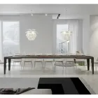 Extendable table to 440 cm in different sizes and finishes Made in Italy - Beach Viadurini