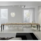 Extendable table to 440 cm in different sizes and finishes Made in Italy - Beach Viadurini