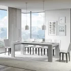 Extendable Table to 440 cm in Made in Italy Wooden Microparticles - Tree Viadurini