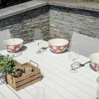 Extendable Table with Sliding Legs and Aluminium Slatted Top - Supernova Viadurini