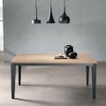 Extendable Table with Natural Oak Veneer Top - Anise