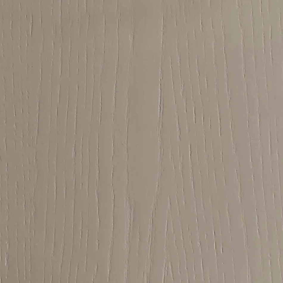 Extendable Table with Tanganika Walnut Wood Top and Metal Legs - Ketla Viadurini