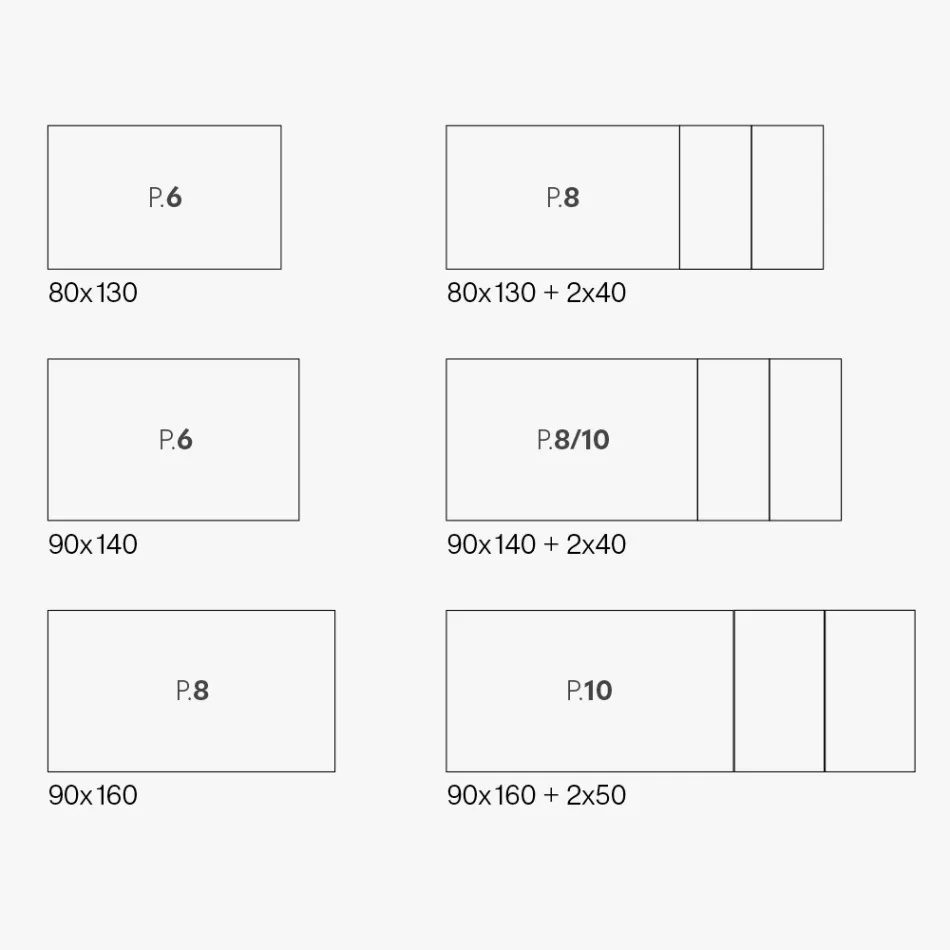 Extendable Table with Marble Melamine Top and Anthracite Legs - Ariel Viadurini