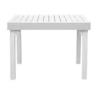 Outdoor Extendable Table with Aluminium Slatted Top - Supernova Viadurini