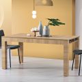 Extendable Lounge Table in Melamine Made in Italy - Ondine