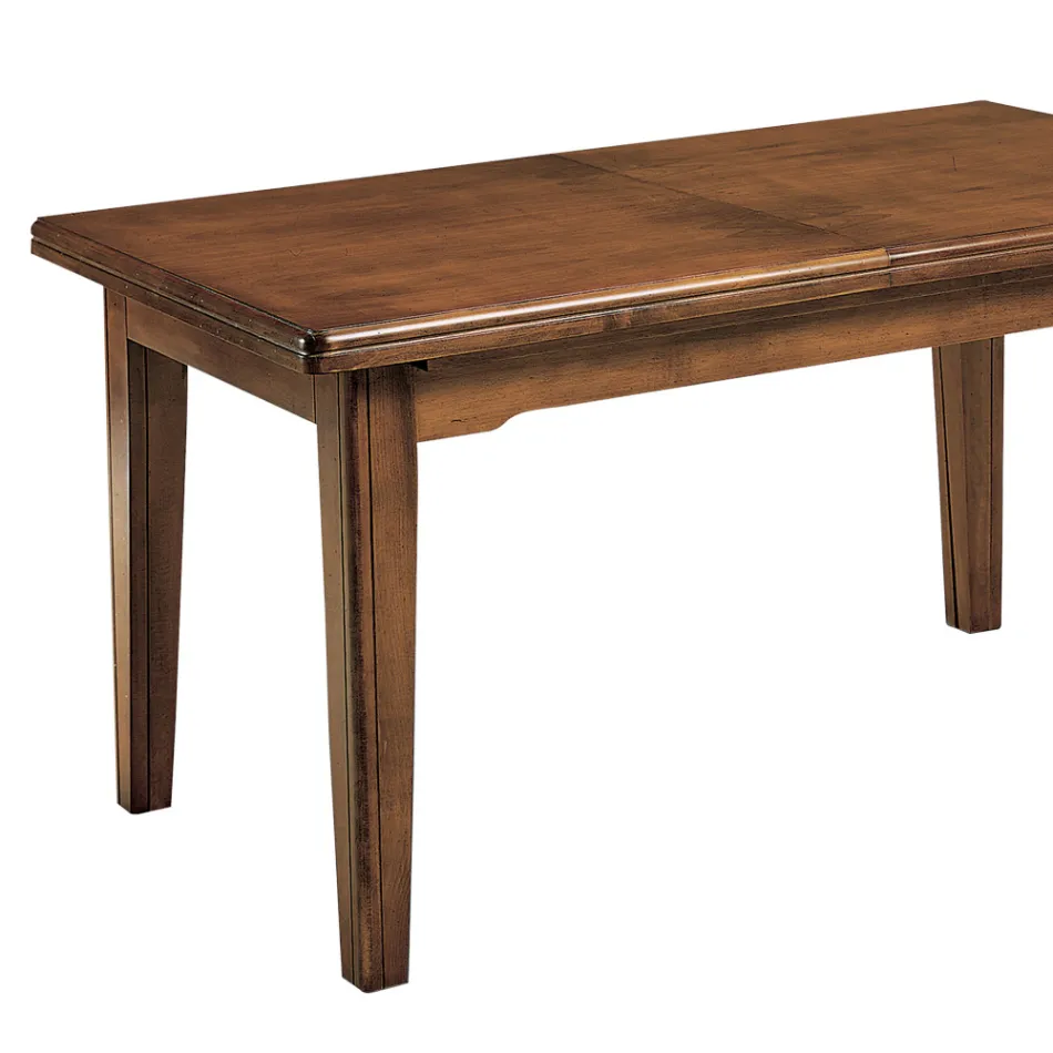 Extendable Table with Classic Style Made in Italy - Rome Viadurini