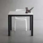 Extendable Square Table Up to 232 cm in HPL Made in Italy - Filiberto Viadurini