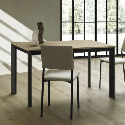 Extendable Table Up to 240 cm in Aluminium and Hpl Made in Italy - Filiberto Viadurini