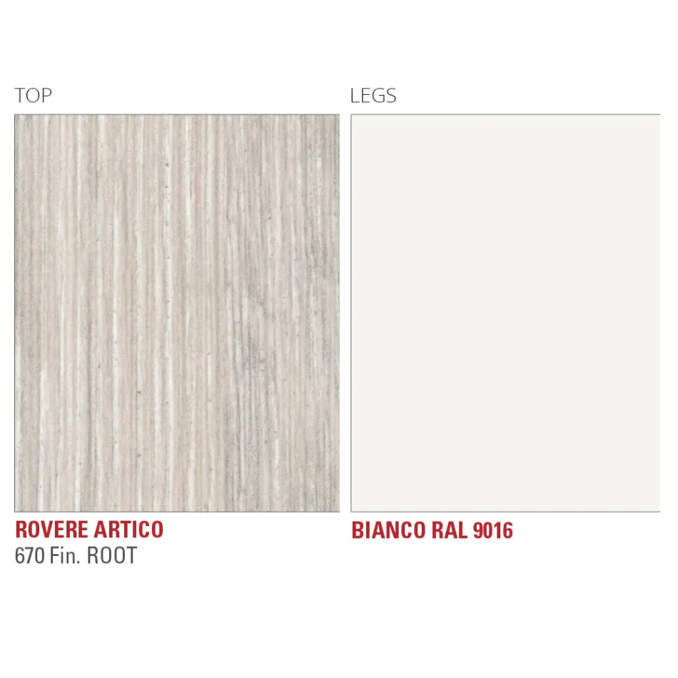 Extendable table up to 240 cm with HPL top Made in Italy - Fantastic Viadurini