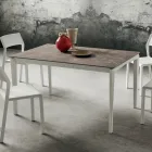 Extendable table up to 240 cm with HPL top Made in Italy - Fantastic Viadurini