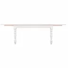Extendable Table Up to 240 cm in Mango Wood and Mdf Homemotion - Tongo Viadurini