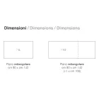 Extendable Table up to 240 cm in Lacquered Wood Made in Italy - Adrienne Viadurini