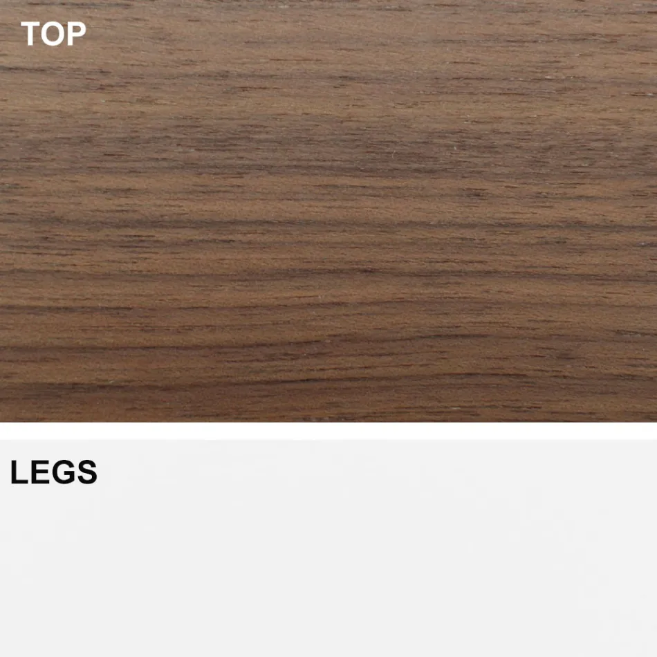 Extendable Table Up to 300 cm with Veneered Top Made in Italy - Grotta Viadurini