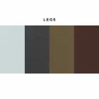 Extendable Table Up to 300 cm in Fenix and Steel Made in Italy - Settimmio Viadurini