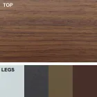 Extendable Table up to 300 cm in Wood and Steel Made in Italy - Settimmio Viadurini