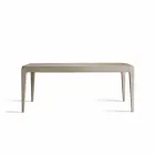 Extendable table in natural grey walnut modern design Matis Viadurini