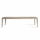 Extendable table in natural grey walnut modern design Matis Viadurini