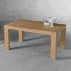 Extendable Oak Wood Table Made in Italy - Sondrio Viadurini