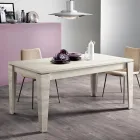 Extendable Table in Melamine of Different Finishes Made in Italy - Lily Viadurini