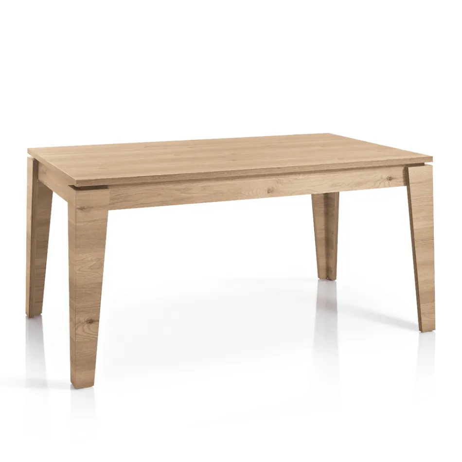 Extendable Melamine Table of Different Finishes Made in Italy - Lily Viadurini