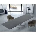Modern Extendable 14-Seater Table with Laminate Top Made in Italy - Ezzellino Viadurini