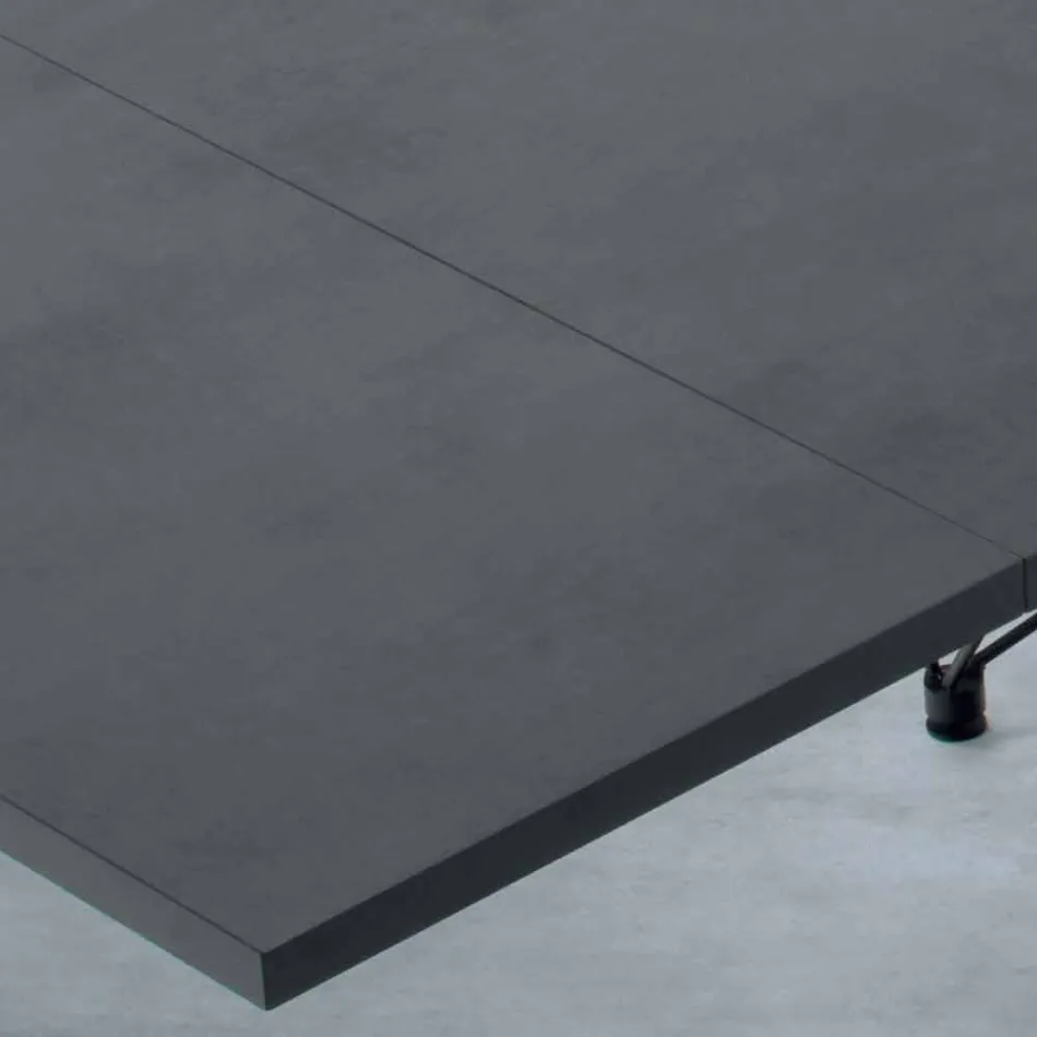 Modern Extendable 14-Seater Table with Laminate Top Made in Italy - Ezzellino Viadurini