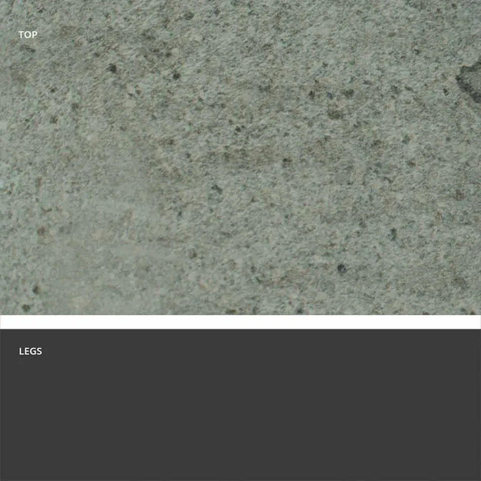 Modern extending table with stoneware top made in Italy, Erve Viadurini