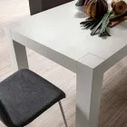 Extendable Table Made of Folding Melamine Made in Italy - Oky Viadurini