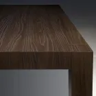 Extendable Table Made of Folding Melamine Made in Italy - Oky Viadurini