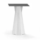 High Table with Hpl Top and Polyethylene Base Made in Italy - Tinuccia Viadurini