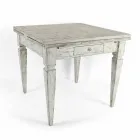 Extendable Artisan Table Up to 170 cm in Wood Made in Italy - Marseille Viadurini