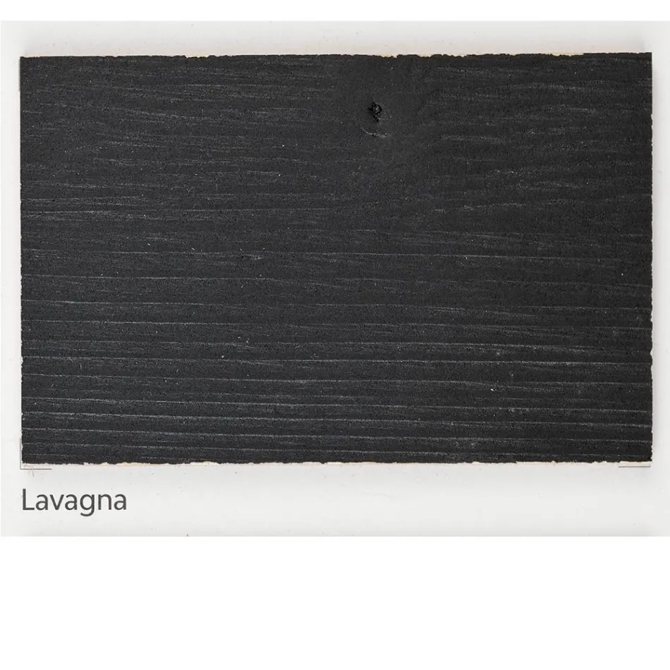 Table with Plated Top in Solid Oak and Base in Crystal Made in Italy - Noelia Viadurini