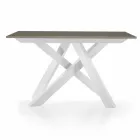 Extendable Console Table up to 325 cm in Melamine Made in Italy - Settimmio Viadurini