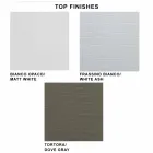 Extendable Console Table up to 325 cm in Melamine Made in Italy - Settimmio Viadurini