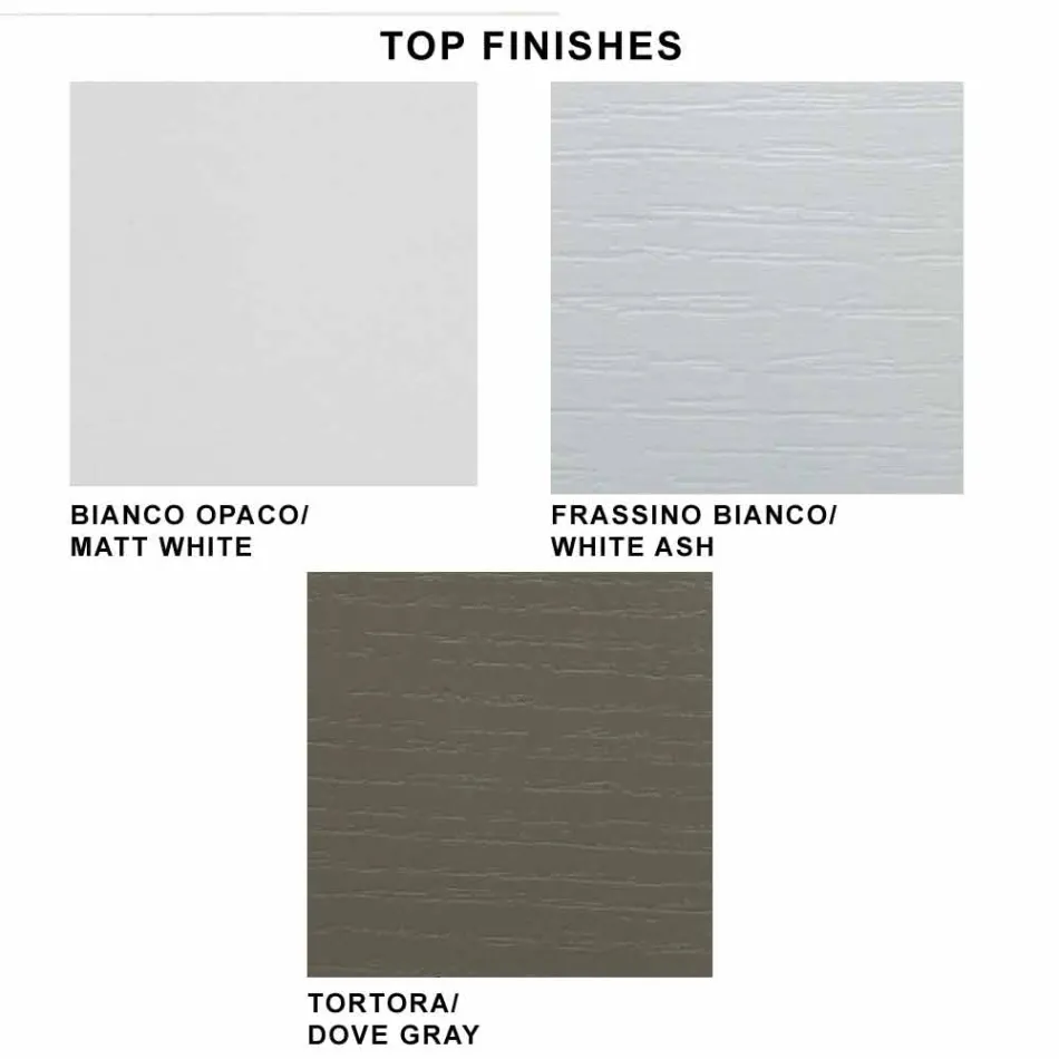 Extendable Console Table up to 325 cm in Melamine Made in Italy - Settimmio Viadurini