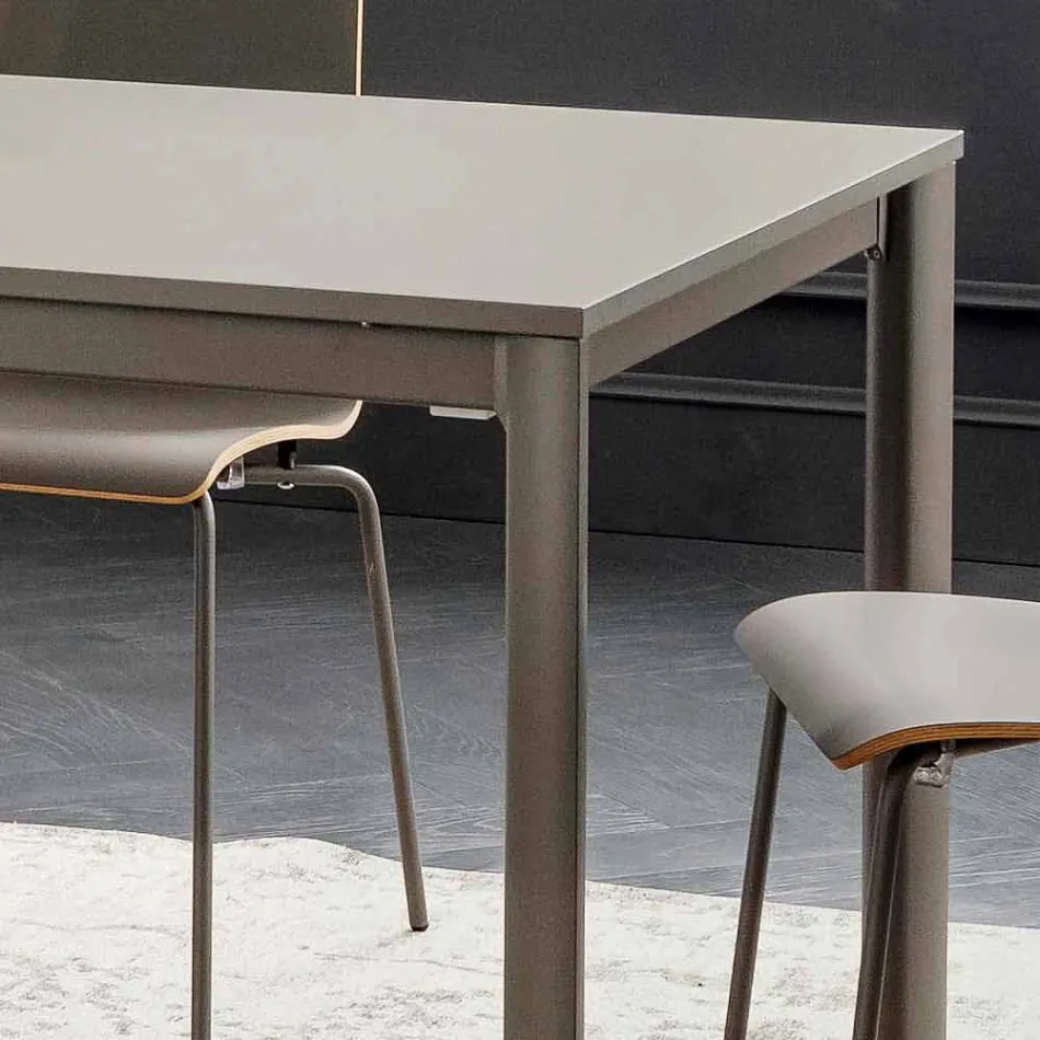 Extendable Kitchen Table Up to 240 cm in Fenix Made in Italy - Maltese Viadurini