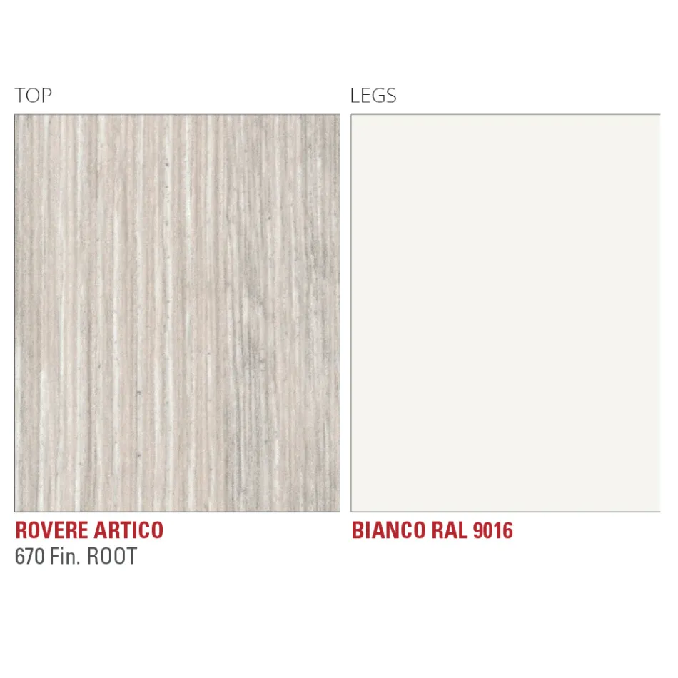 Extendable Kitchen Table up to 240 cm in fine HPL Made in Italy - Jupiter Viadurini