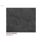 Kitchen Table with Laminam Top Made in Italy, High Quality - Lingotto Viadurini