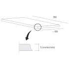 Kitchen Table in High Quality Debarked Wood Made in Italy - Pinocchio Viadurini