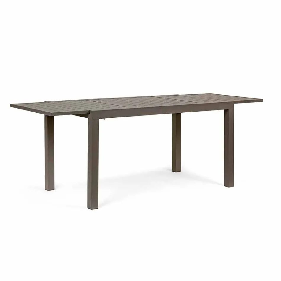 Extendable Outdoor Table Up to 240 cm in Aluminium, Homemotion - Arold Viadurini