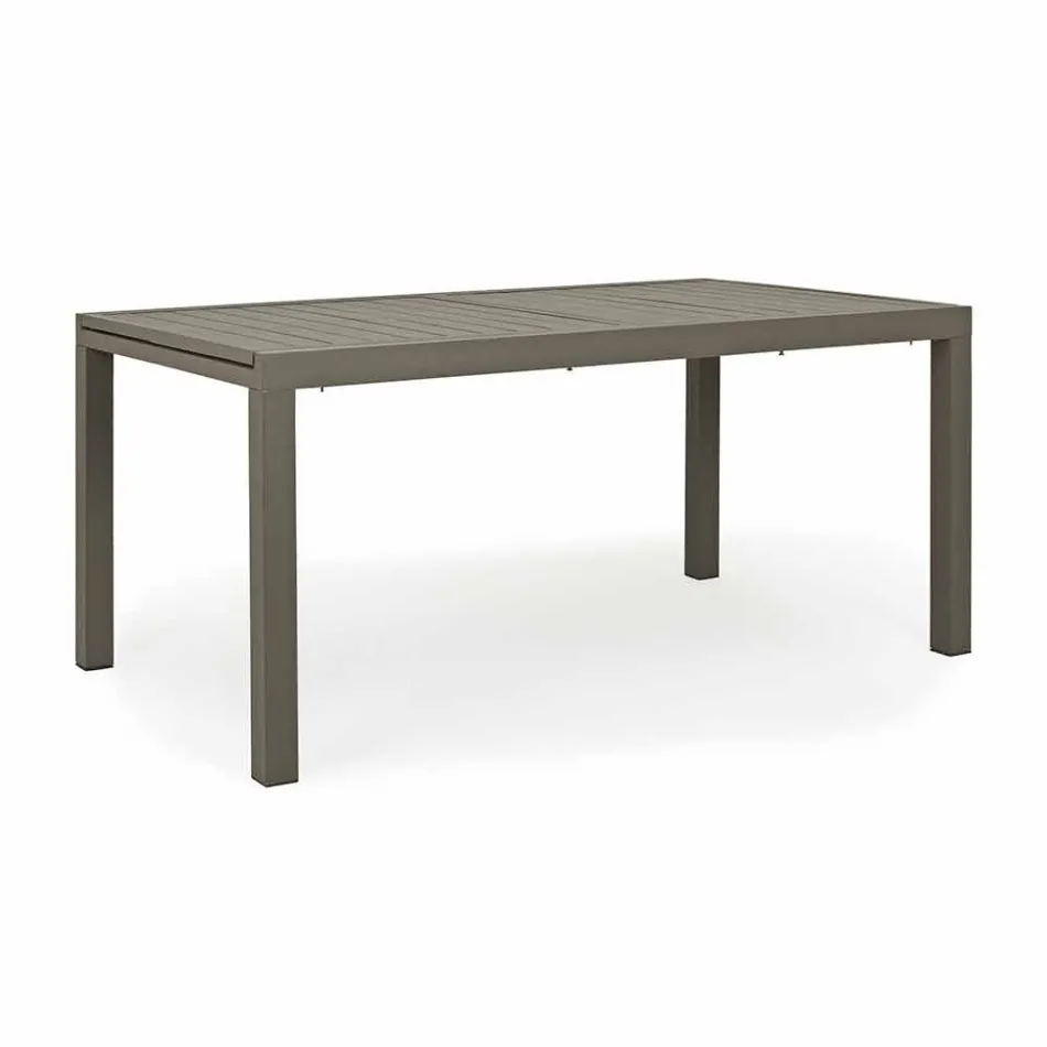 Extendable Outdoor Table Up to 240 cm in Aluminium, Homemotion - Arold Viadurini