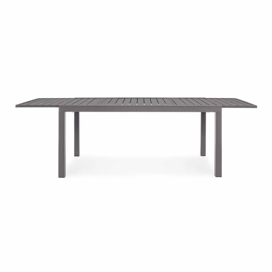 Extendable Outdoor Table Up to 240 cm in Aluminium, Homemotion - Arold Viadurini