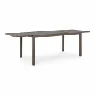 Extendable Outdoor Table Up to 240 cm in Aluminium, Homemotion - Arold Viadurini