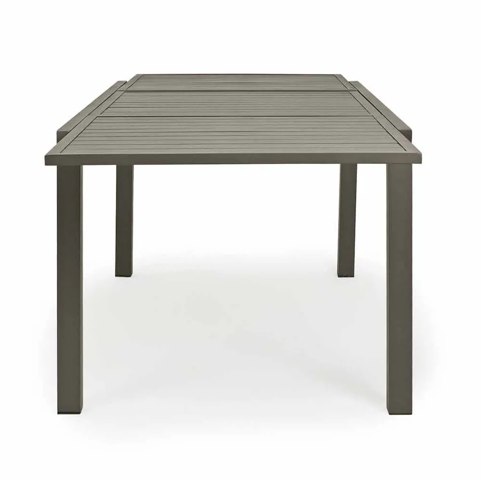 Extendable Outdoor Table Up to 240 cm in Aluminium, Homemotion - Arold Viadurini