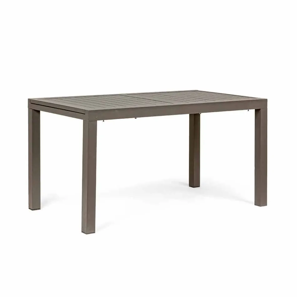 Extendable Outdoor Table Up to 240 cm in Aluminium, Homemotion - Arold Viadurini