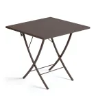 Galvanized Steel Outdoor Table Made in Italy - Blair Viadurini