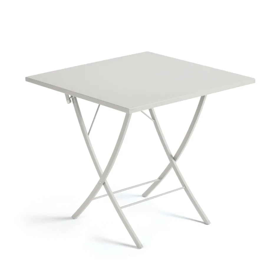 Galvanized Steel Outdoor Table Made in Italy - Blair Viadurini