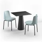 Modern Outdoor Table in Hpl and Matt Polyethylene Made in Italy - Forlina Viadurini