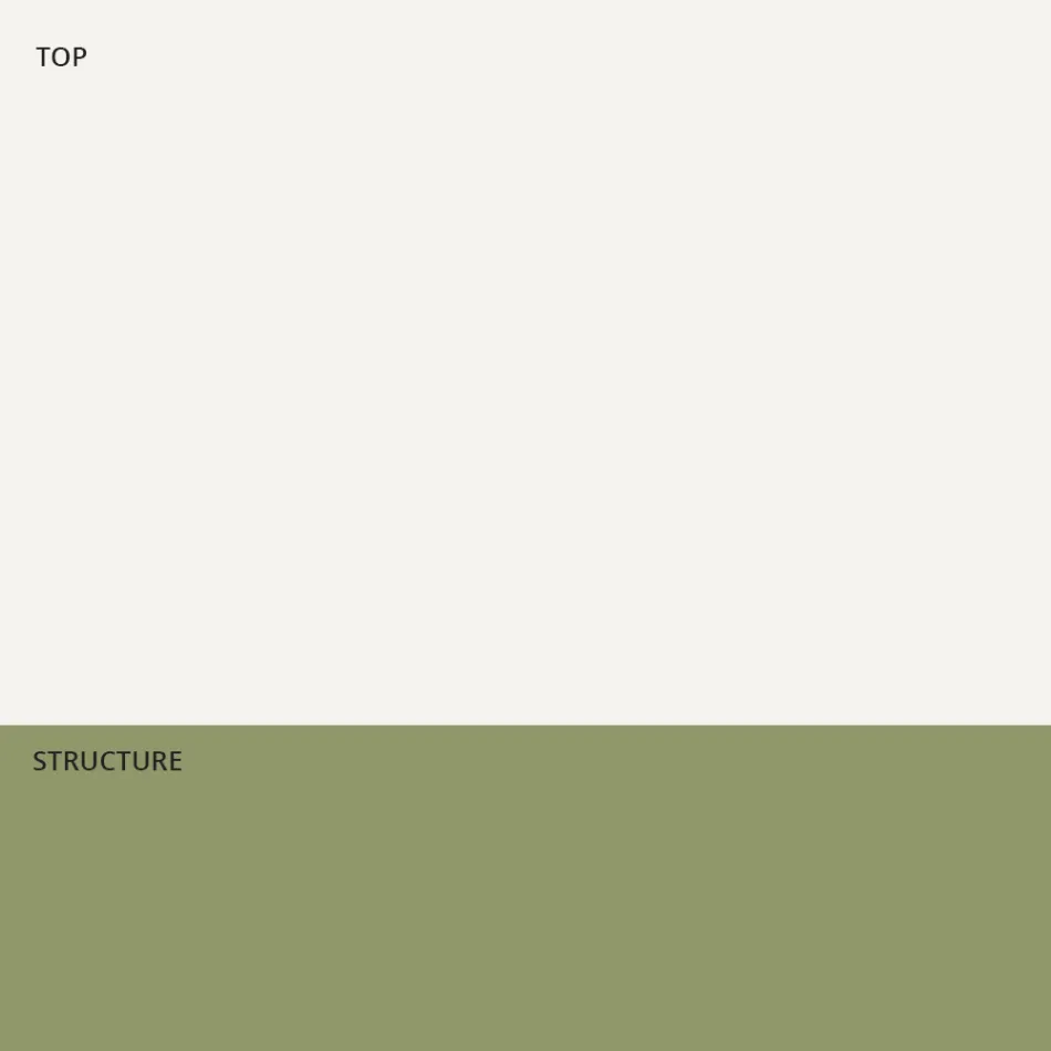 Modern Outdoor Table in Hpl and Matt Polyethylene Made in Italy - Forlina Viadurini